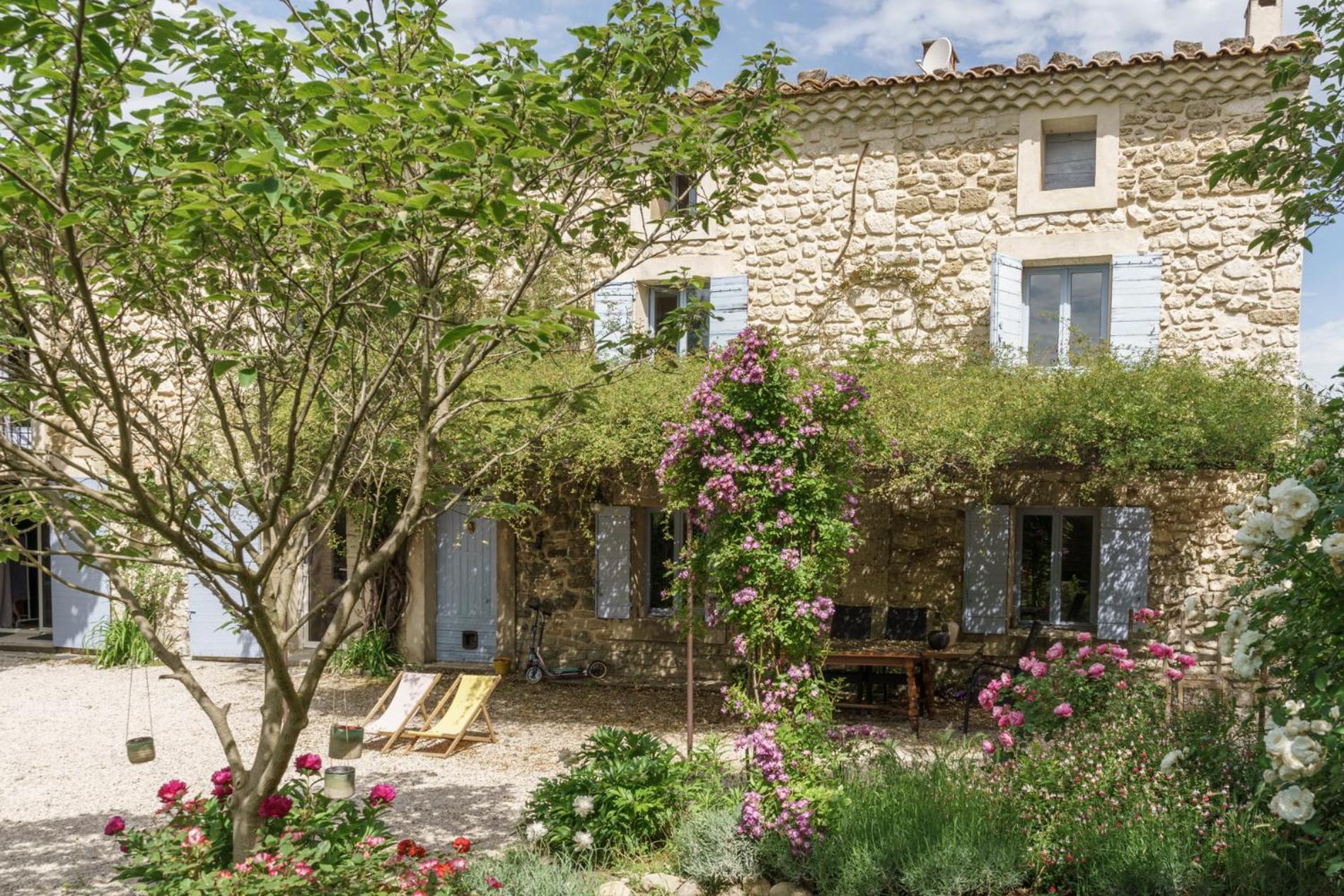 Appartamento Mas De L'Estiou Monteux Esterno foto